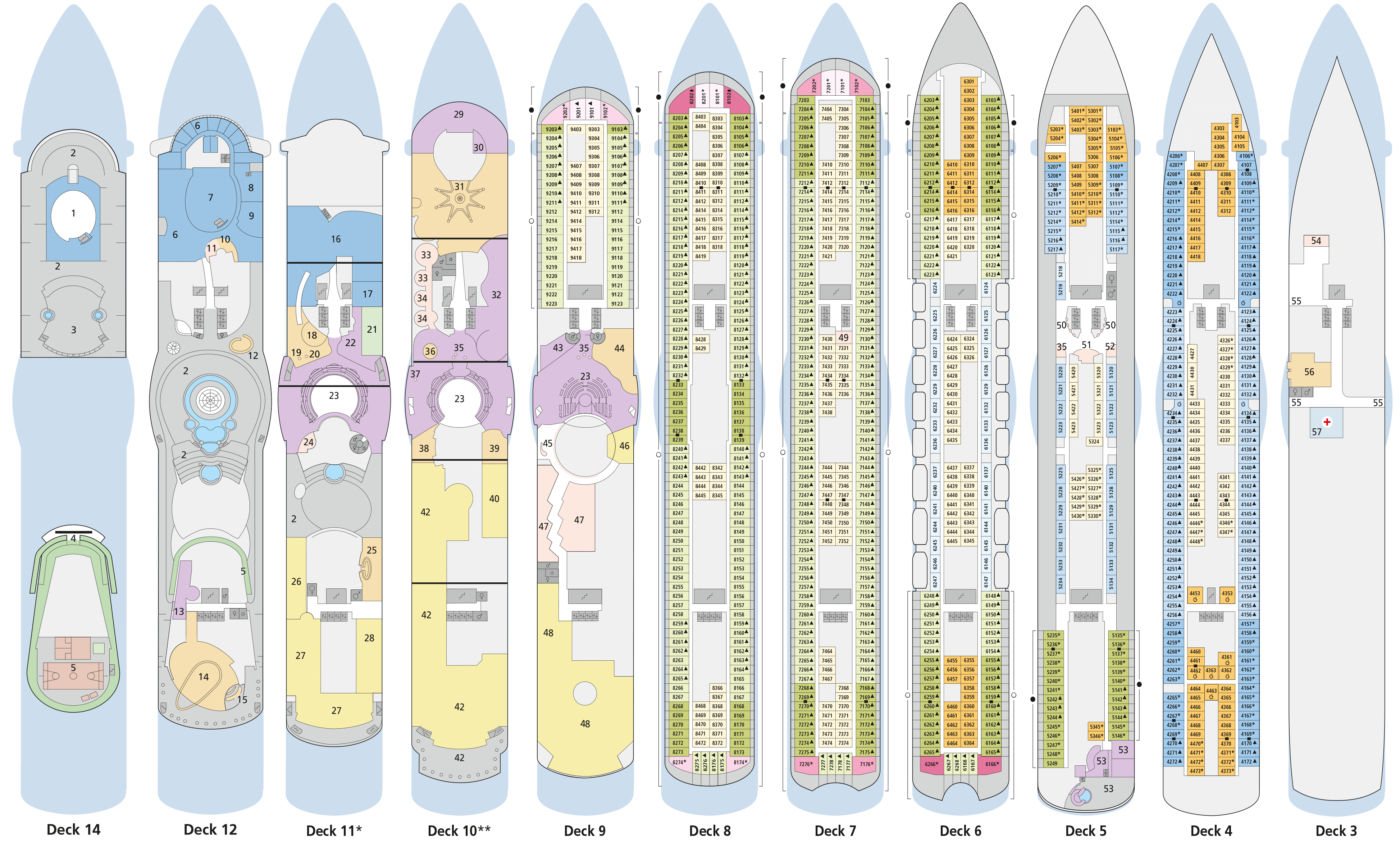 Deck Plans CruiseInd