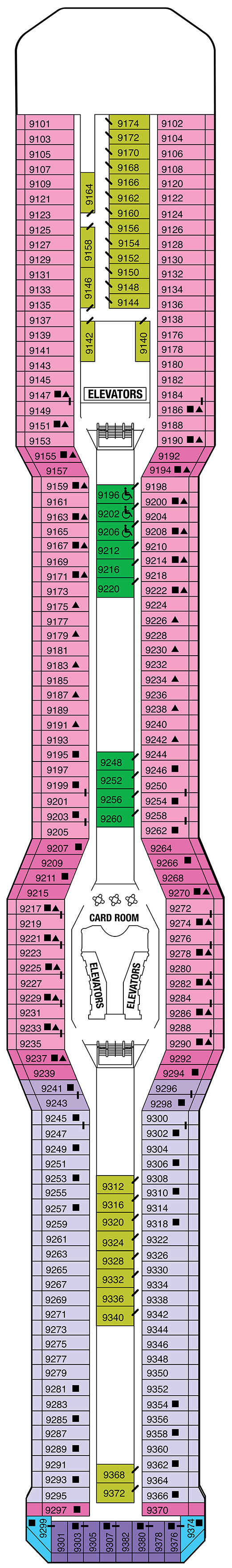 celebrity eclipse cruise ship deck plans