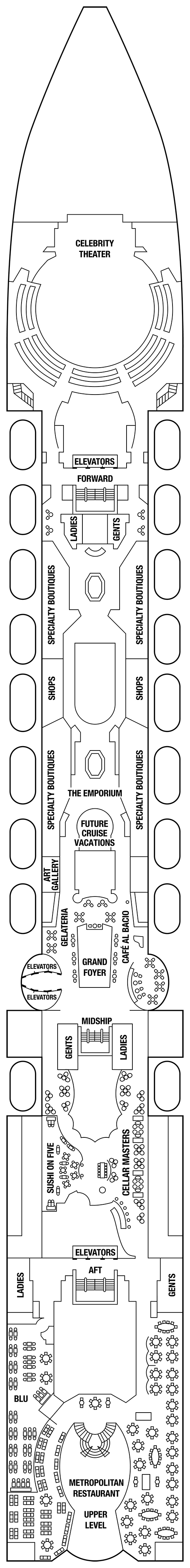 Celebrity Millennium Deck Plans CruiseInd