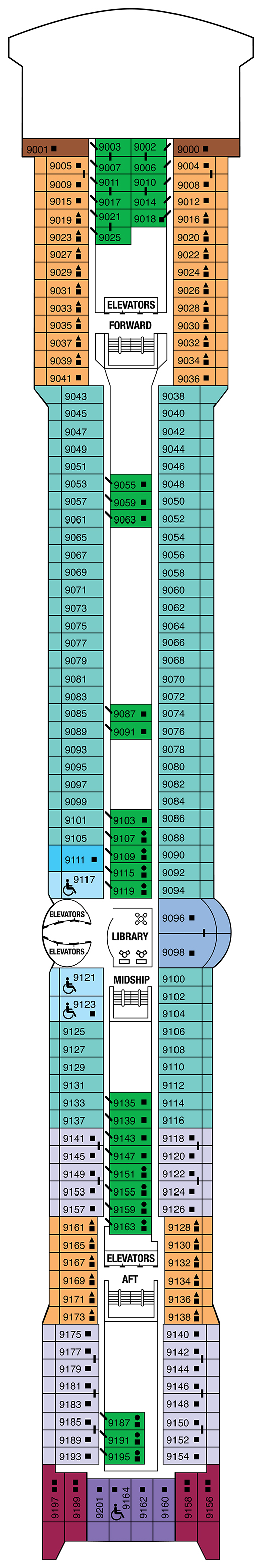 cruise critic celebrity millennium deck plan