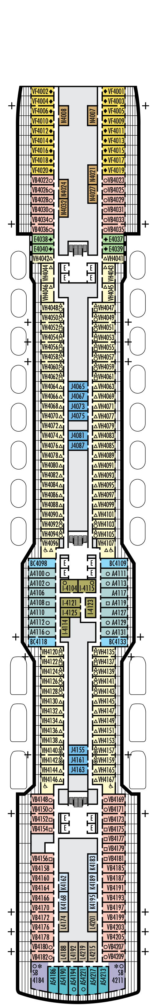 statendam cruise ship deck plan