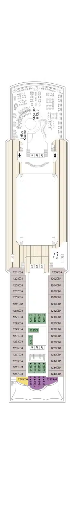 marella explorer 2 cruise ship deck plan