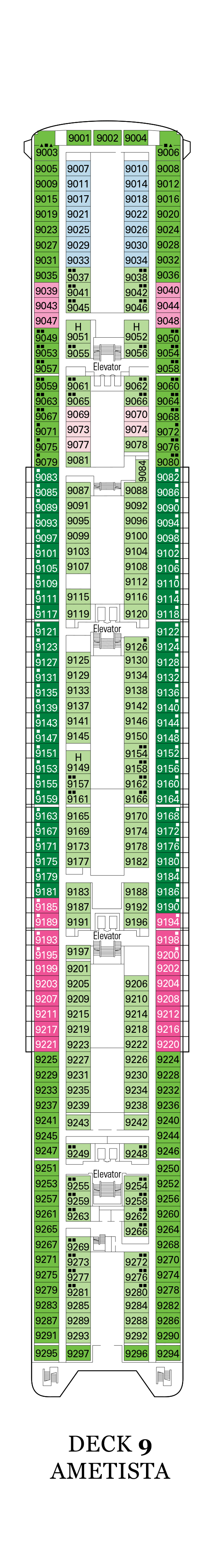 msc armonia cruise deck plan