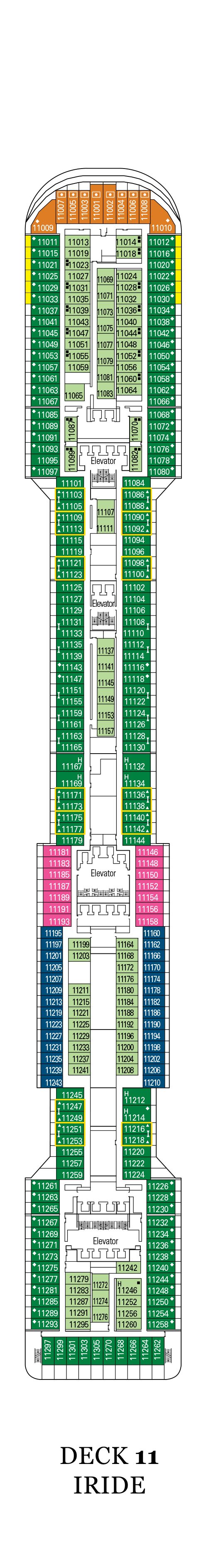 cruise deck plans msc divina