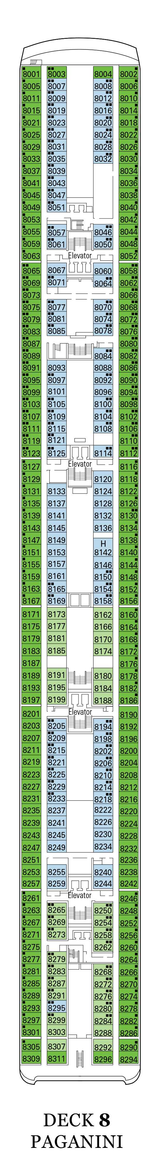 MSC Lirica Deck Plans CruiseInd