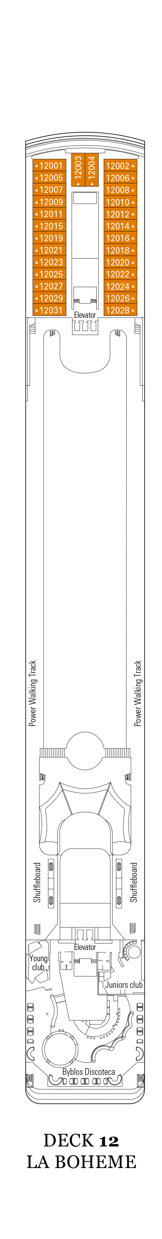 msc cruises opera deck plan