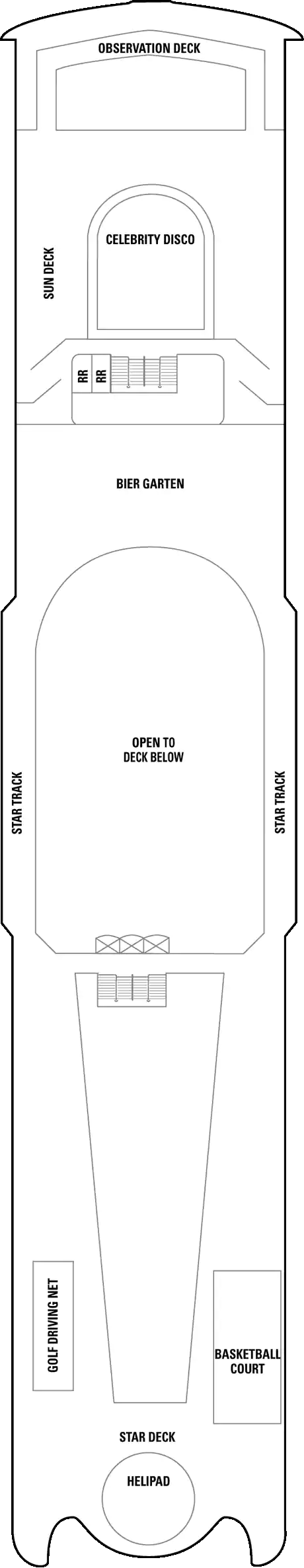 Norwegian Spirit Deck Plans | CruiseInd