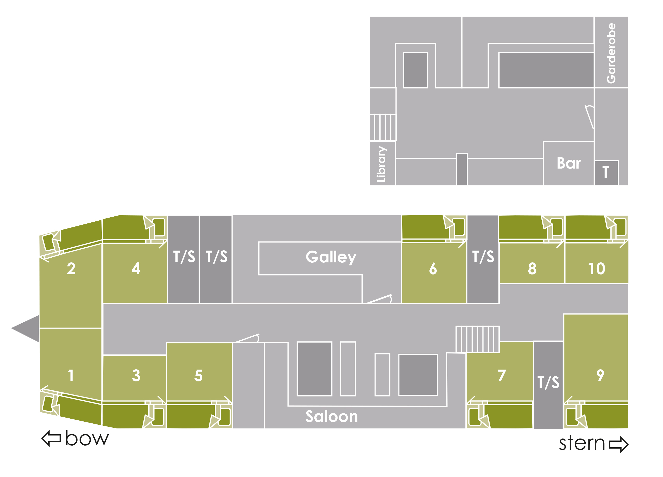 m/v noorderlicht deck plans cruiseind