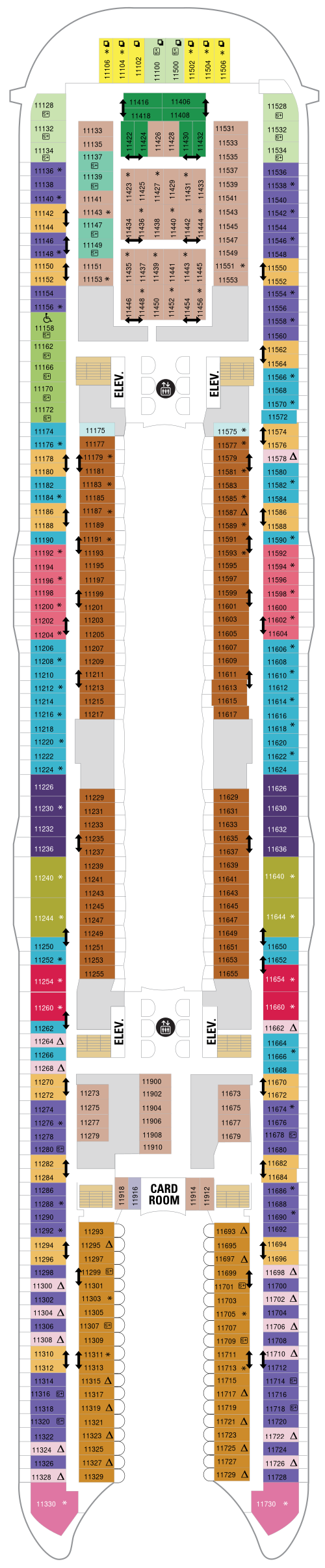 Oasis of the Seas Deck Plans CruiseInd