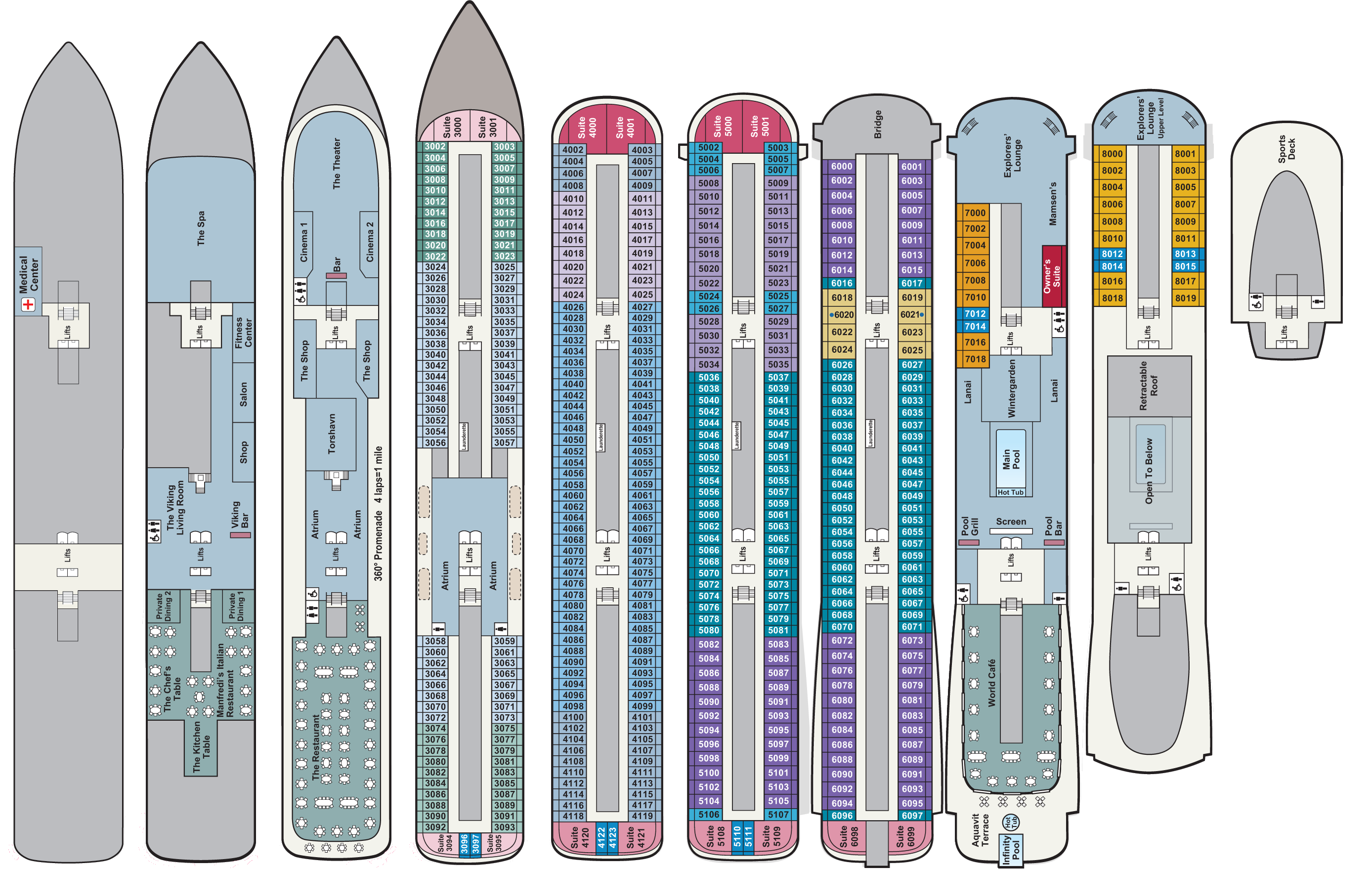 cruise floor plans