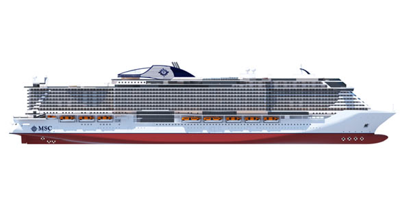 MSC Newbuild from Fincantieri. The rumored Project Mille