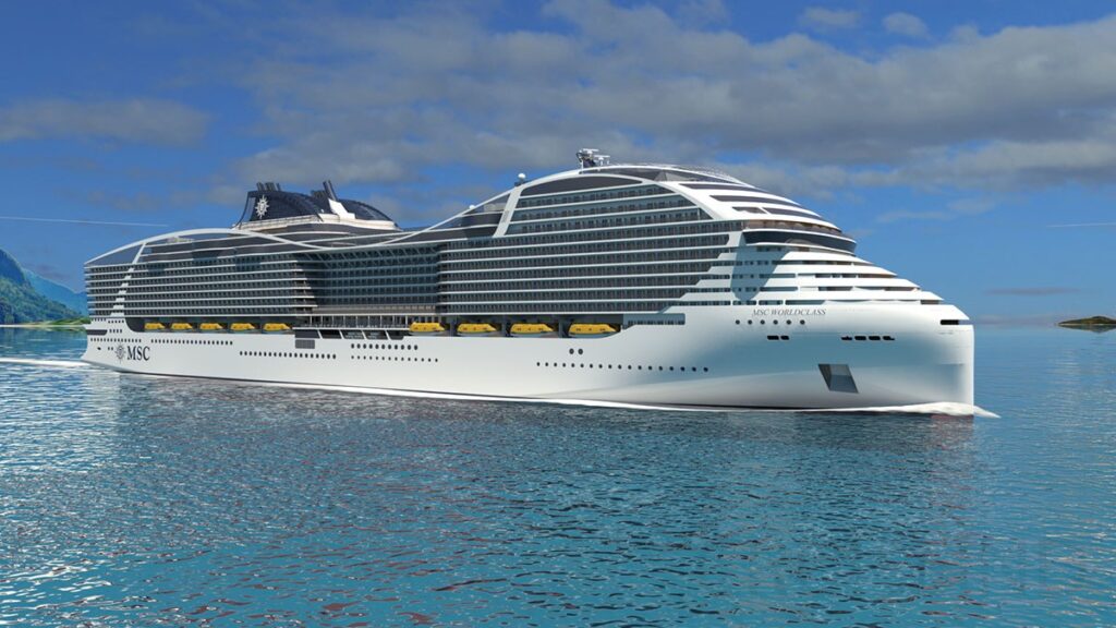 listing cruise ship